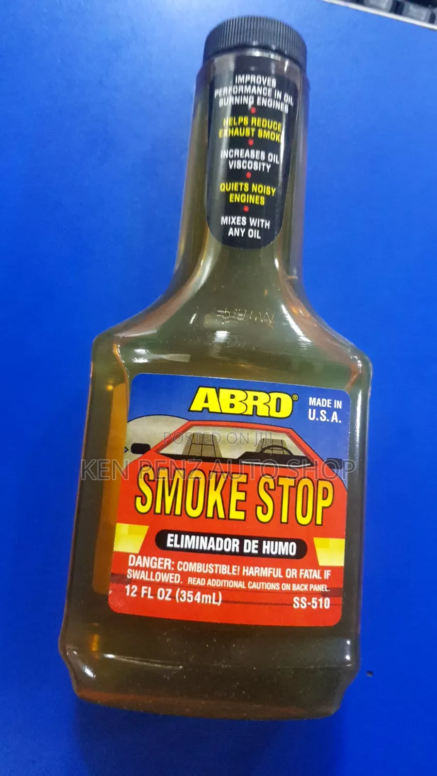 Abro Smoke Stop Engine Oil Treatment