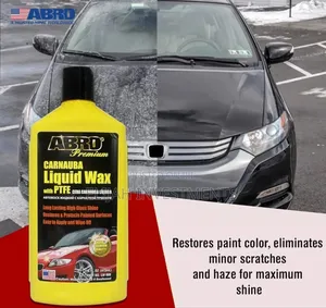 Abro Premium Carnauba Car Liquid Wax With Ptfe