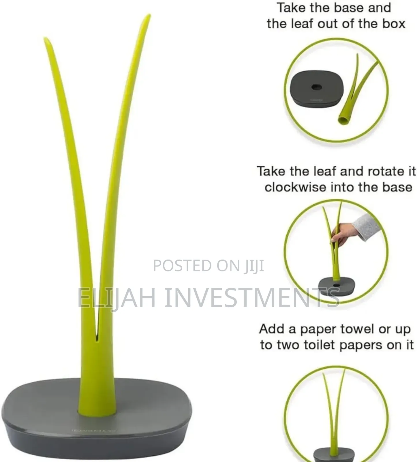 Vertical Countertop Paper Towel Stand