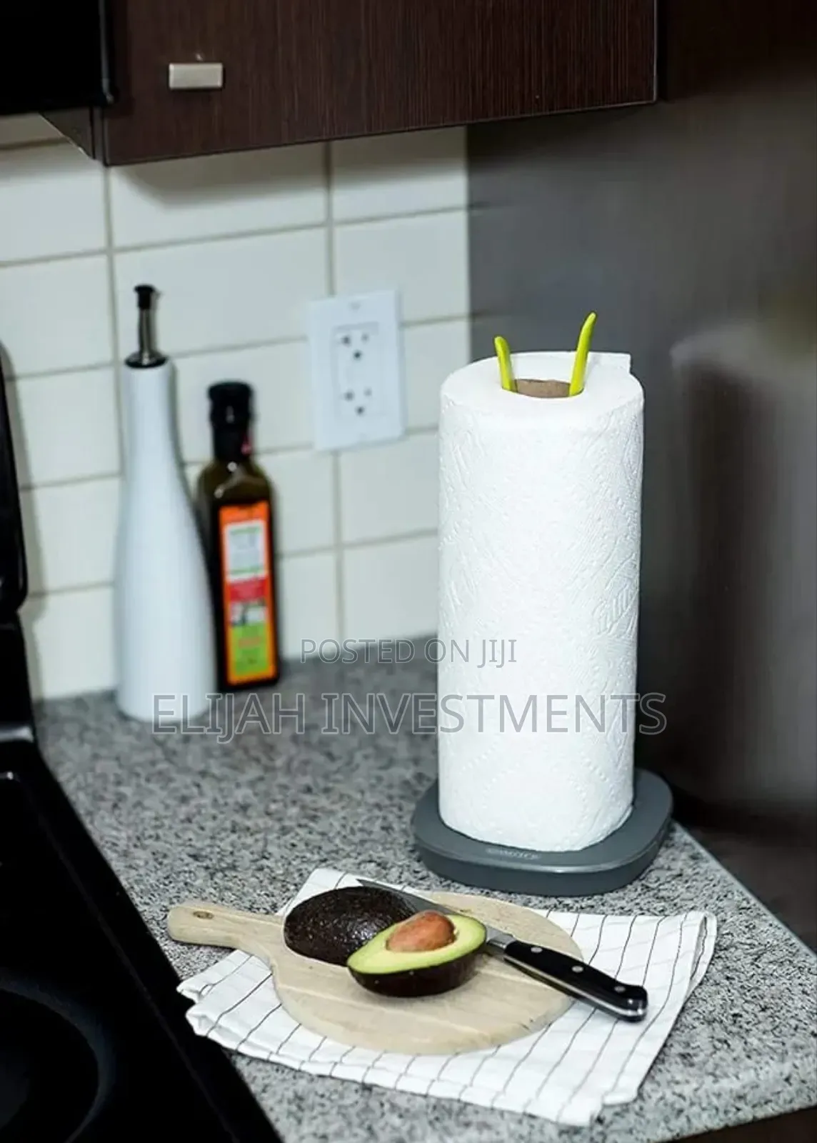Vertical Countertop Paper Towel Stand