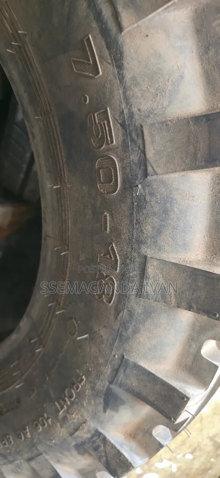750r18 Brand New Tyre for Tractor