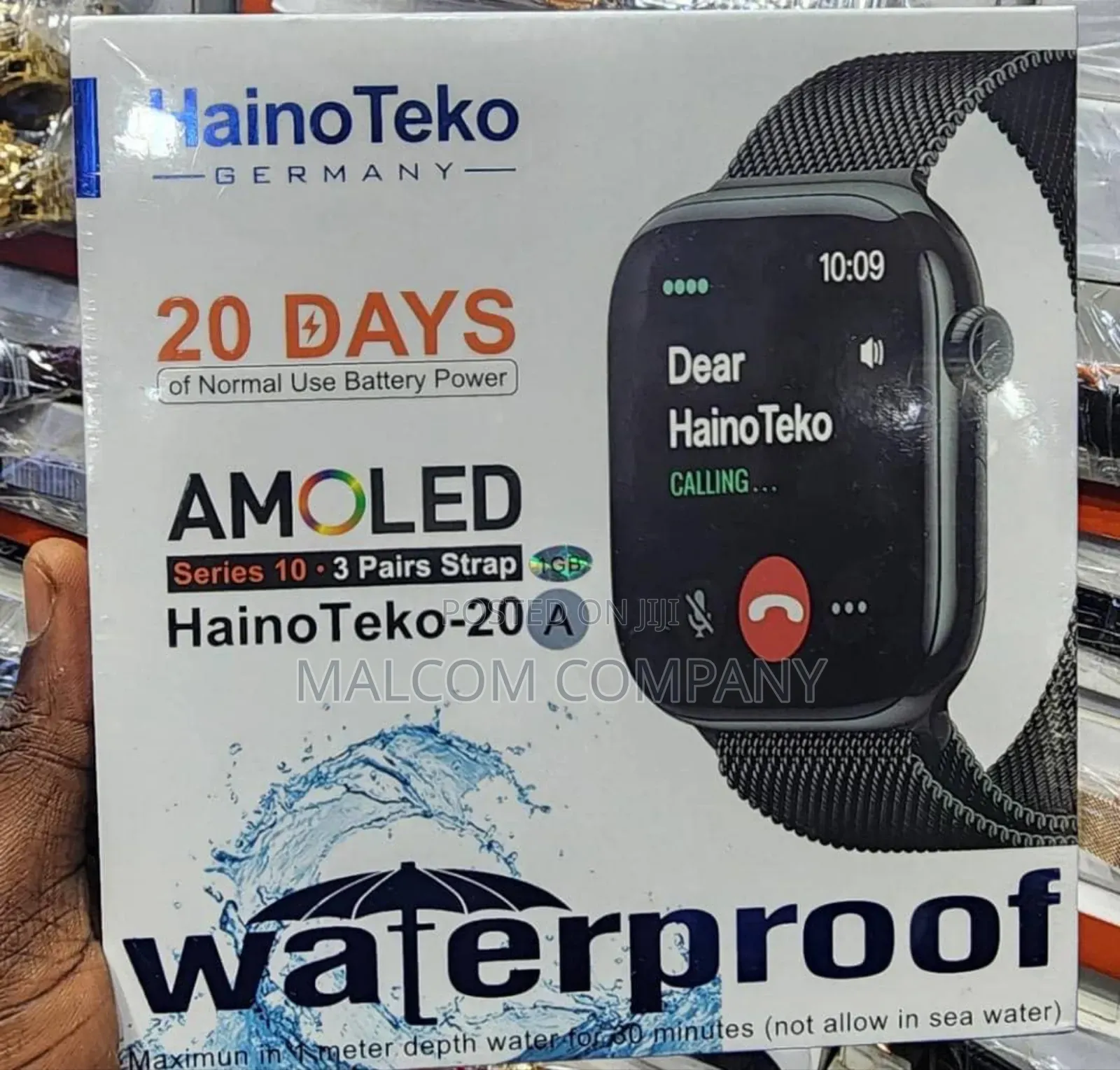 Waterproof Smart Water With Long Lasting Battery.