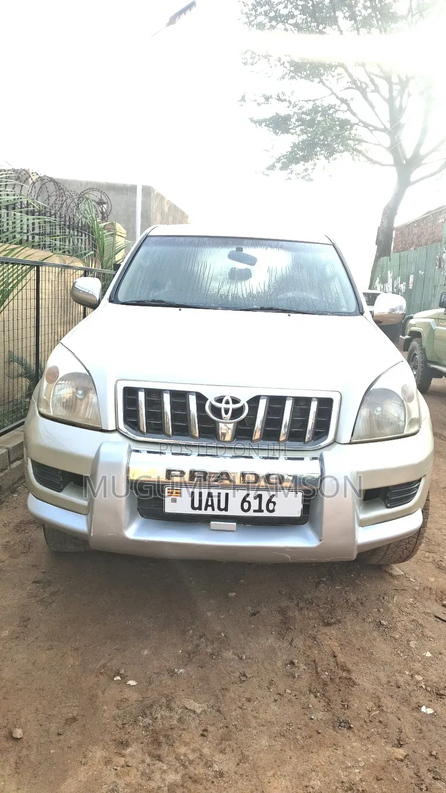 Toyota Land Cruiser Prado 2004 Silver