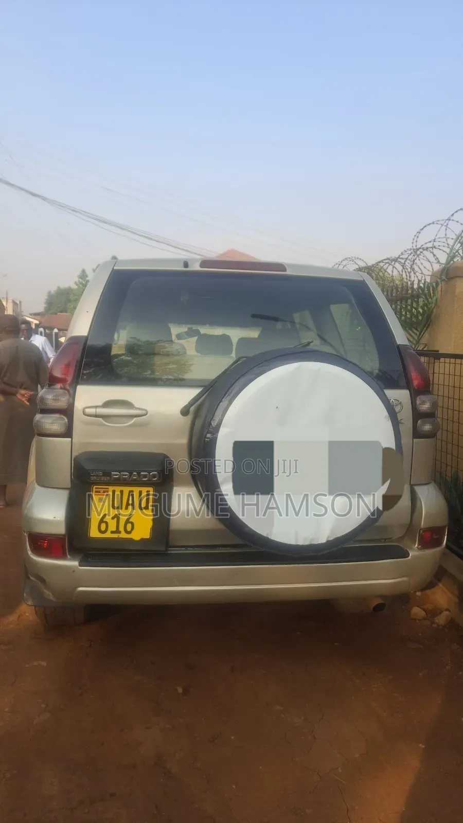 Toyota Land Cruiser Prado 2004 Silver