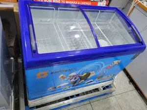 Sayonapps Commercial Ice Cream Display Freezer With Sliding Glass Top