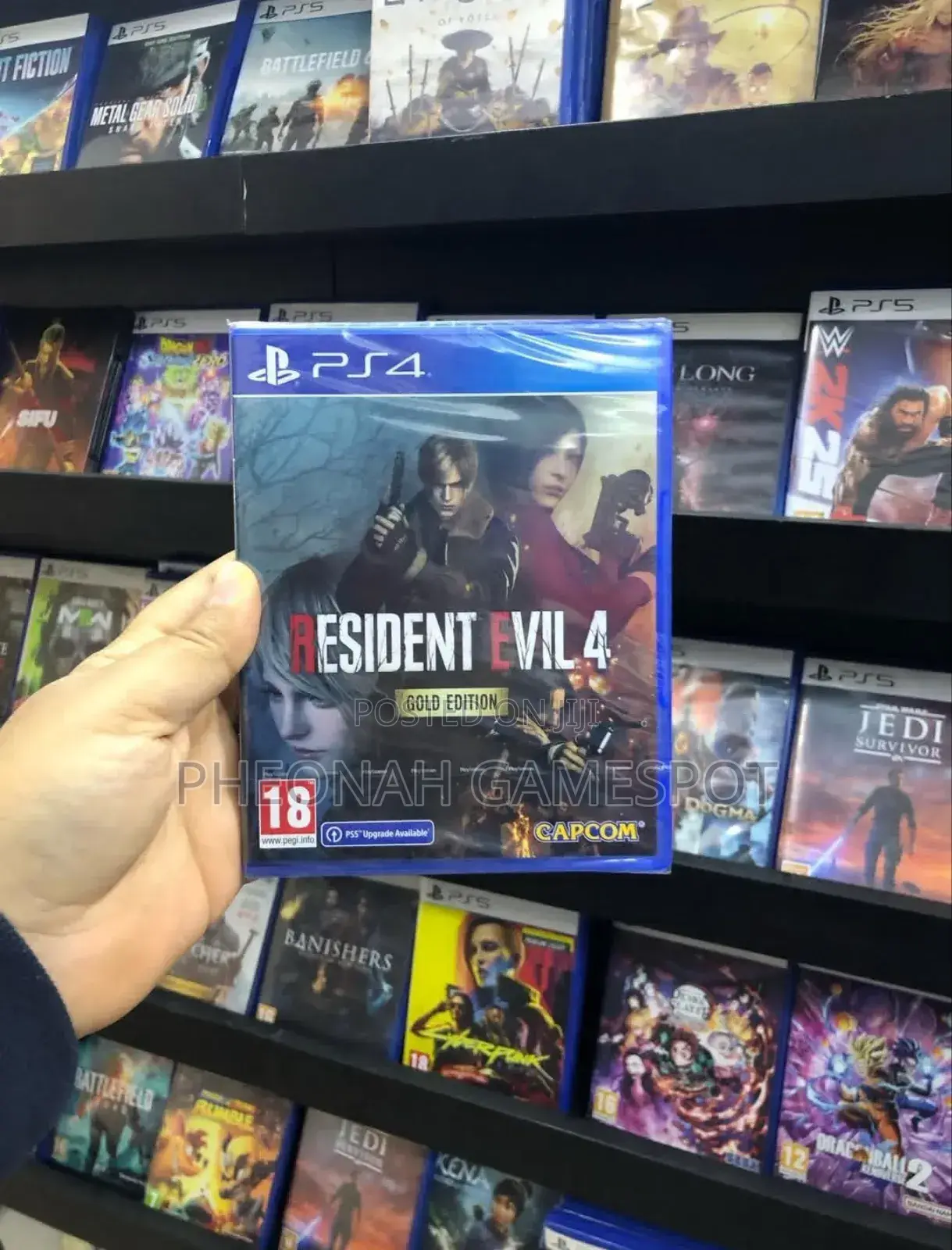Resident Evil 4 Game Cd for Ps4: More Scary Than Kampala Rent Dues