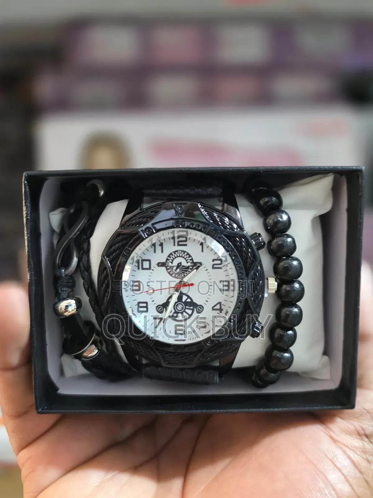 Fashion Watch and Bracelet Gift Set