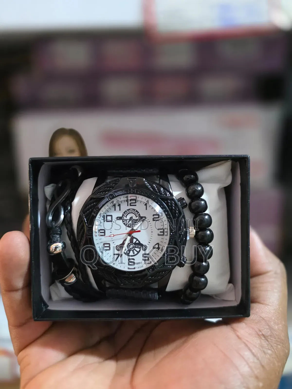 Fashion Watch and Bracelet Gift Set