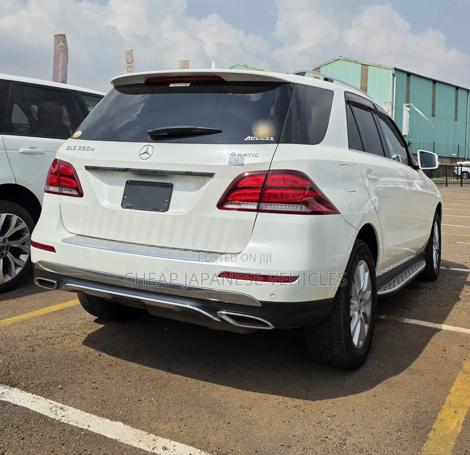 Mercedes-Benz GLE-Class GLE 350d 4MATIC 2016 White