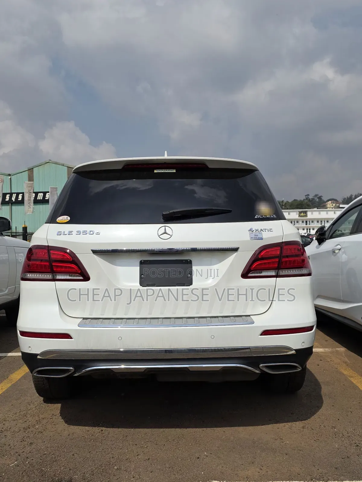 Mercedes-Benz GLE-Class GLE 350d 4MATIC 2016 White