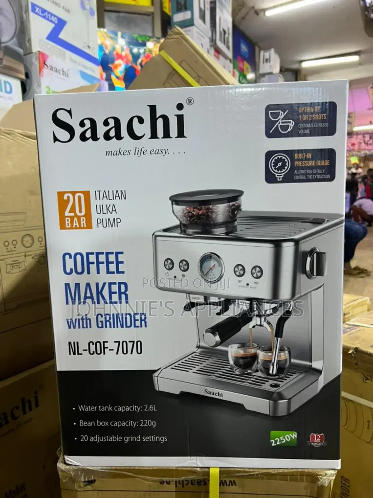 20 Bars Saarch Commercial Coffee Maker Machine