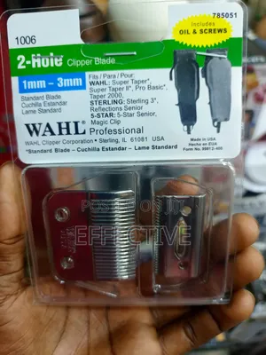 A Wahl Professional 2-Hole Standard Clipper Blade Set.