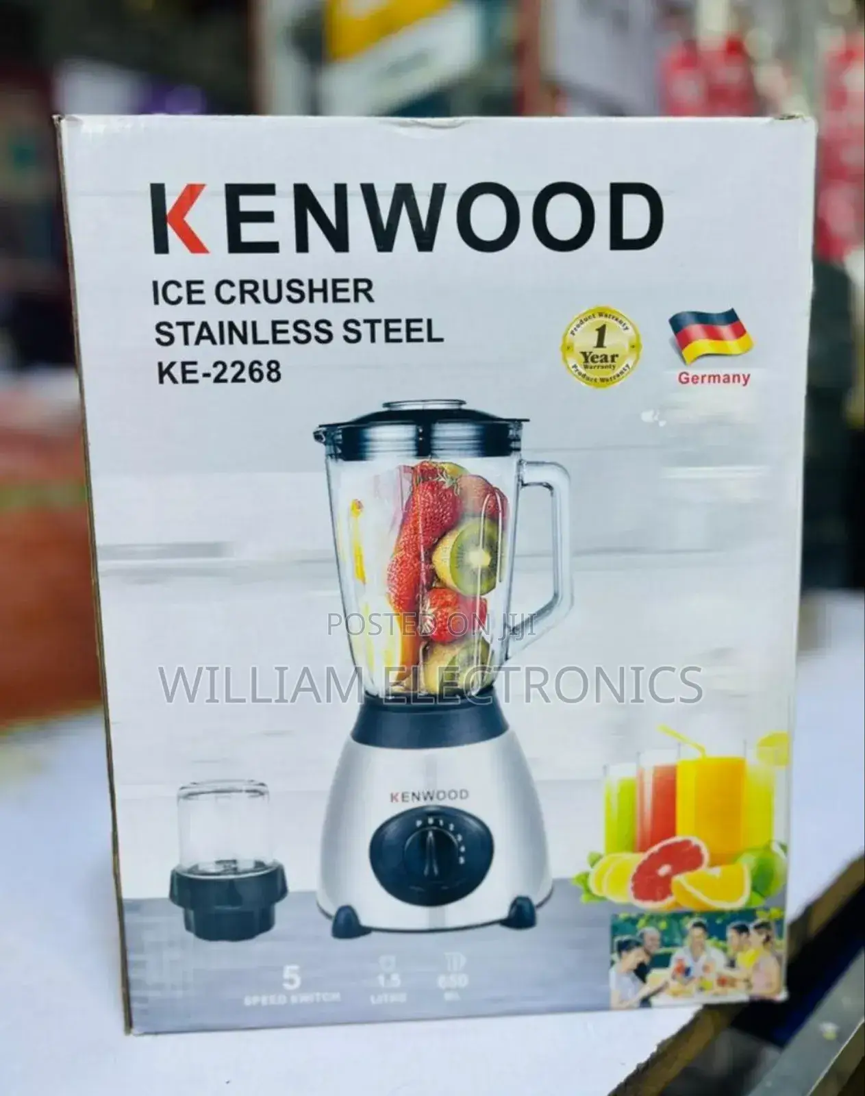 Kenwood Glass Blender