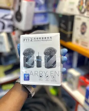 F11-2 Wireless Microphones | Dual Mic | Clear Sound