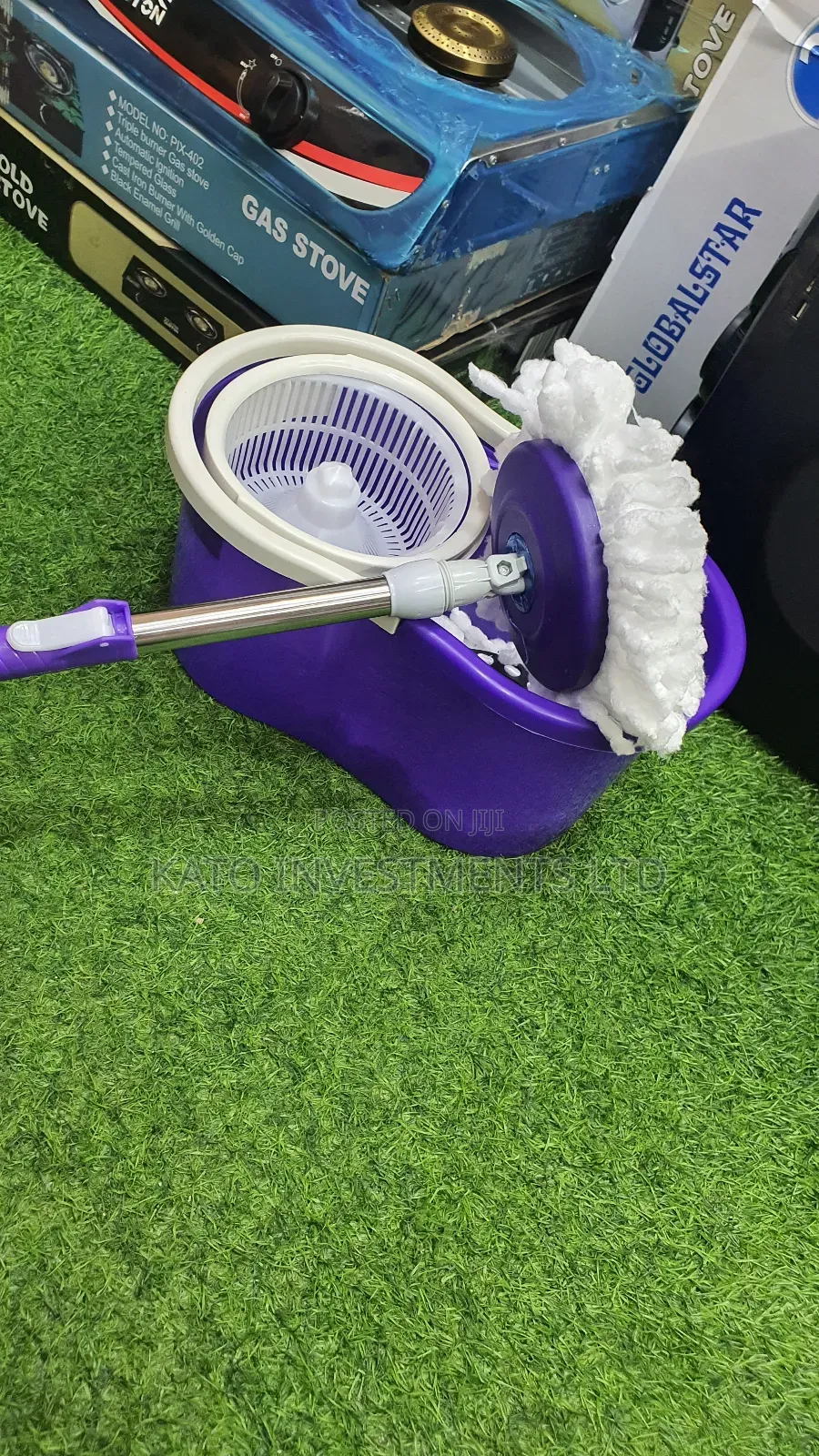 Free Standing House Cleaning Spin Mopper