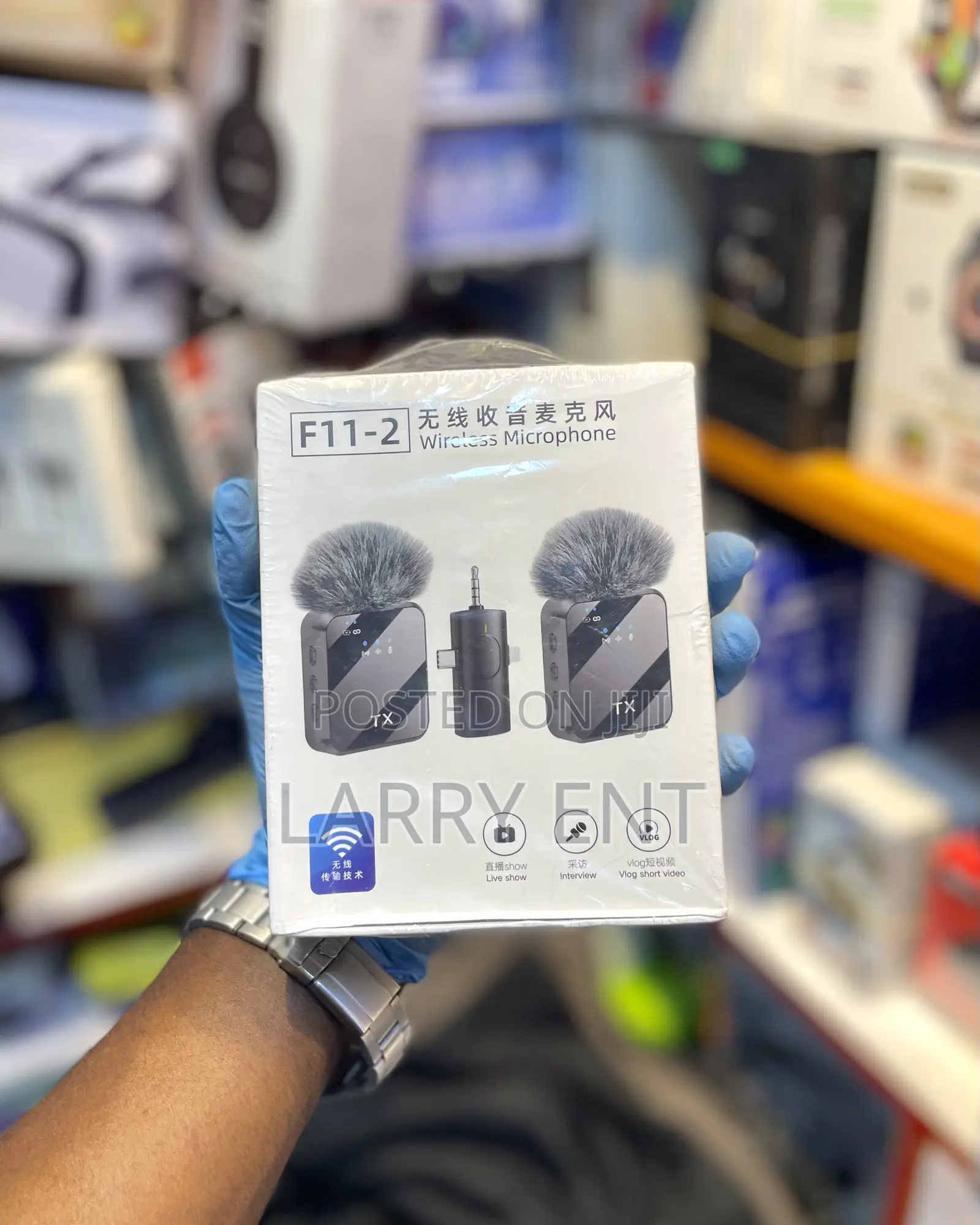 F11-2 Wireless Microphones | Content Creation Interviews