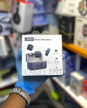 Sx23 Wireless Lavalier Microphone With Charging Case – Clear Sound