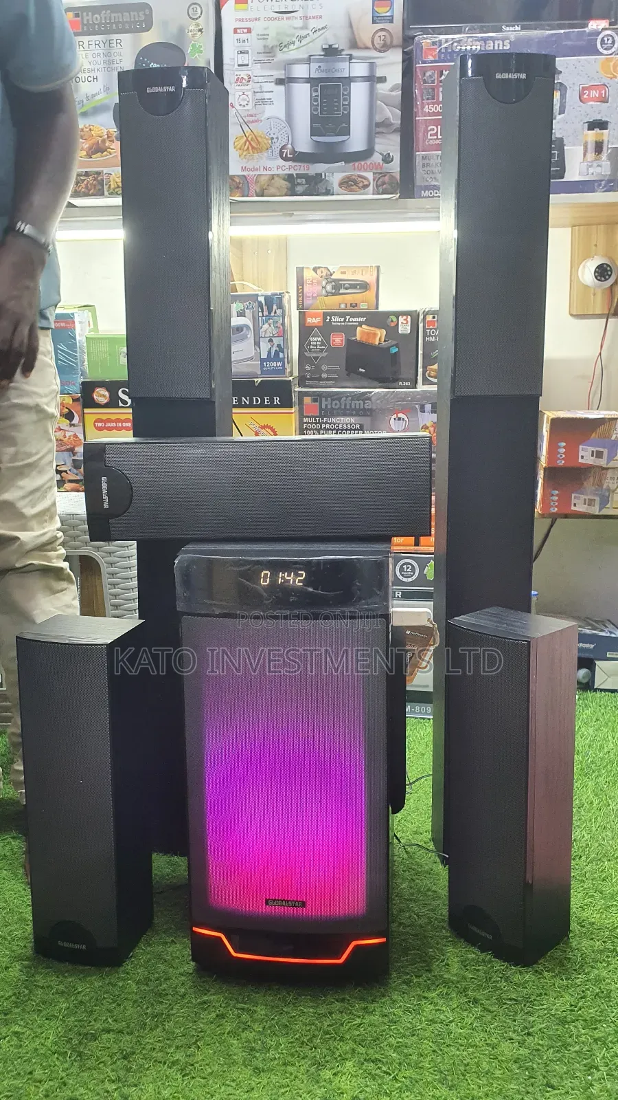 Globalstar Home Theater 5 In 1 Sound System 9115-gs