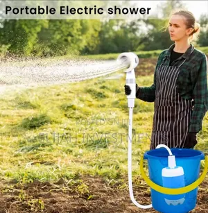 Portable, Mobile Electric Shower System.