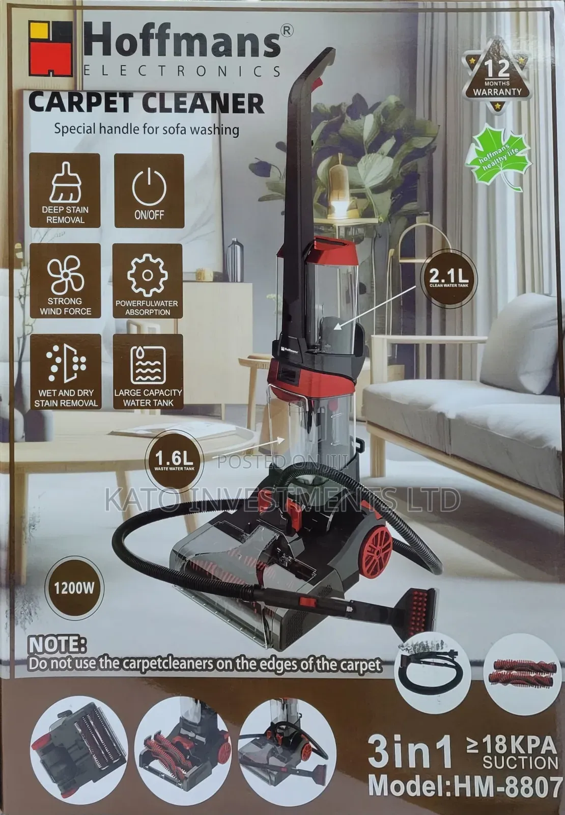 Commercial And Home Carpet Cleaner