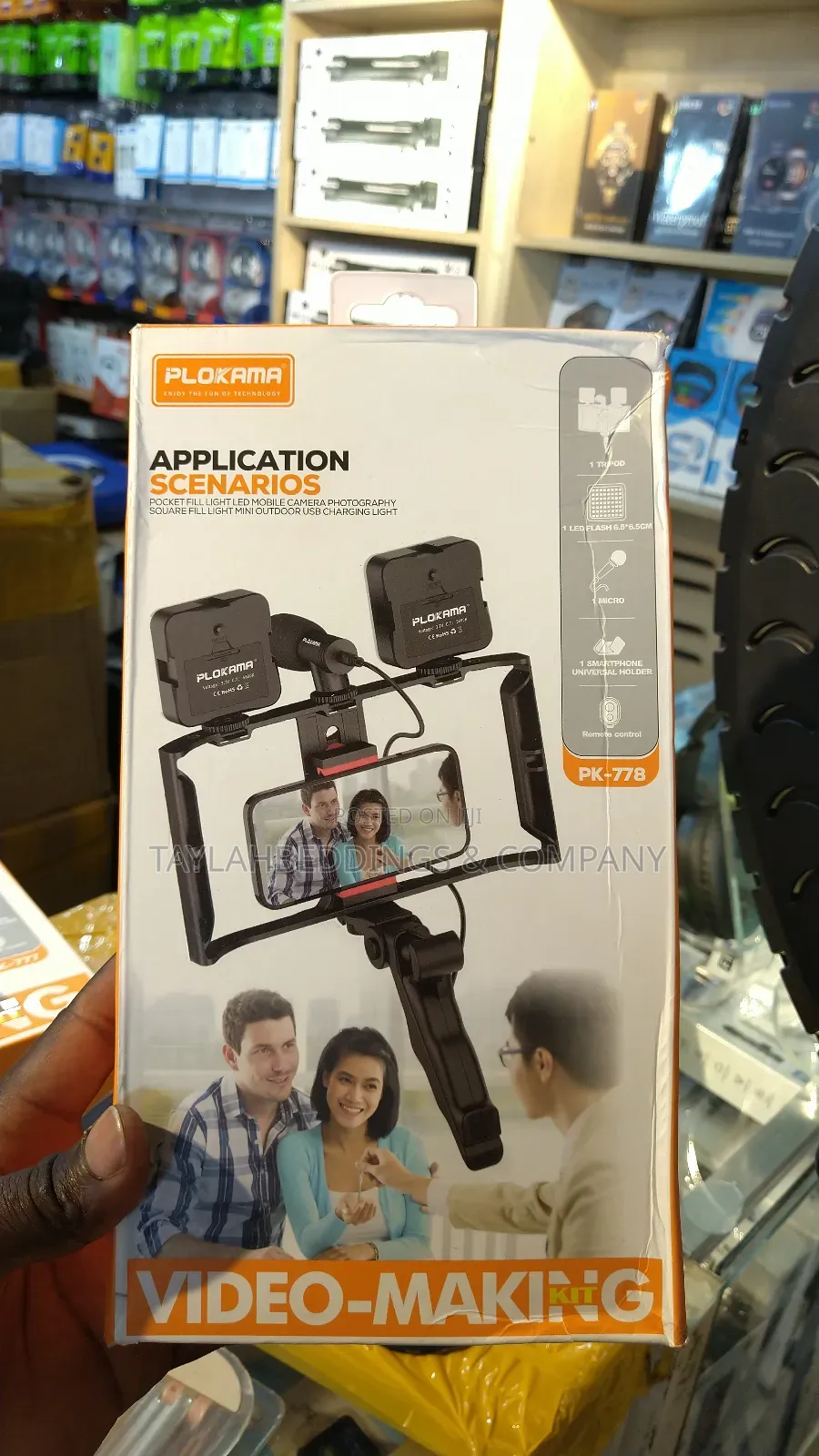 Plokama Pk-778 Application Scenarios Vlogger Cellphone Video Kit