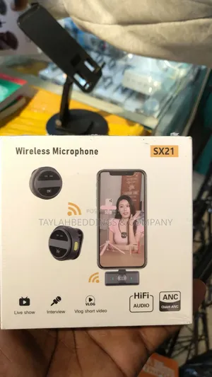 Magnetic Dual Wireless Microphone for iPhone Typec Noise Canceling 30m