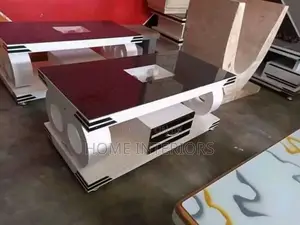 Centre Table in Black and White