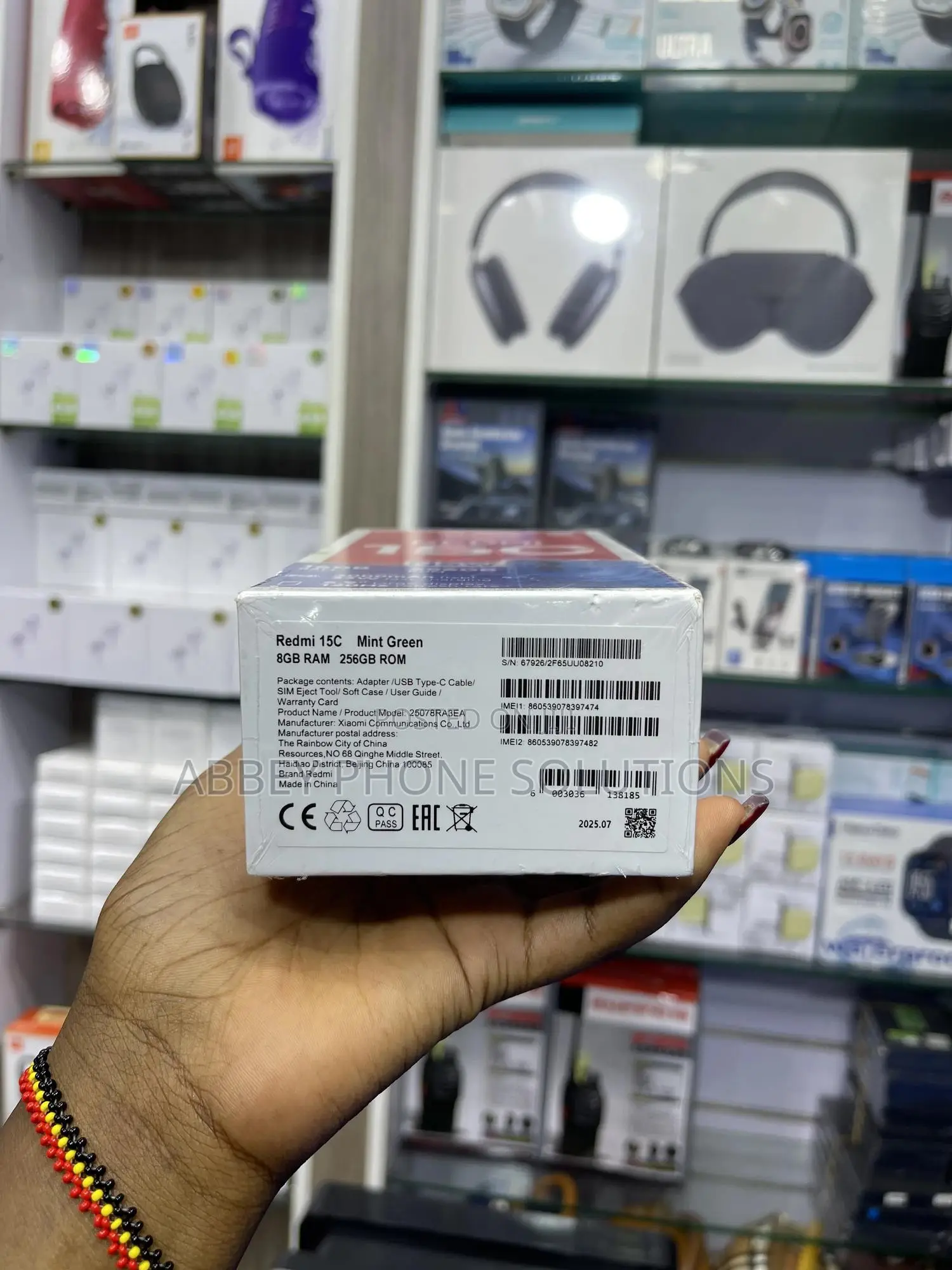 New Xiaomi Redmi 15C 4G 256 GB Green