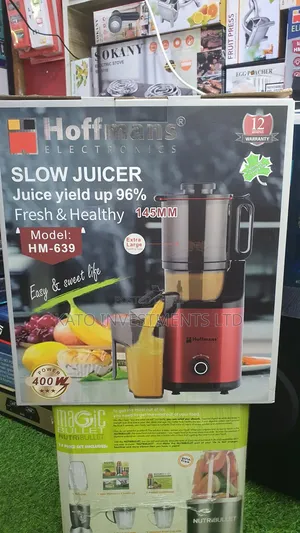 Hoffmans Slow Juicer 145mm Hm-639
