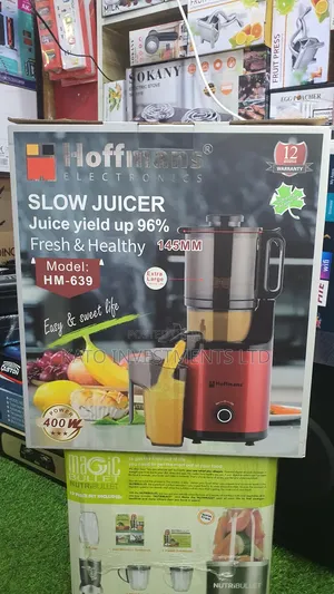 Hoffmans Slow Juicer 145mm Hm-639