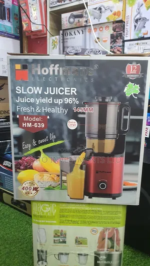 Hoffmans Slow Juicer 145mm Hm-639