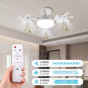 F3 Fan Light Ceiling Light With an Integrated Fan