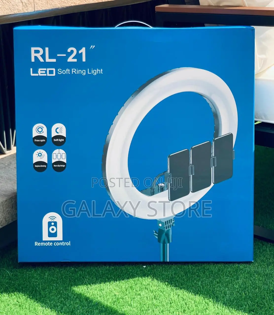 21" Ring Light With Stand Led Selfie Circle Light