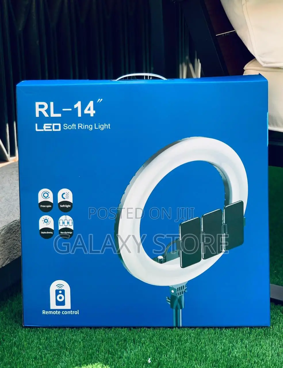 14" Led Soft Ring Light With Tripod Stand and Remote