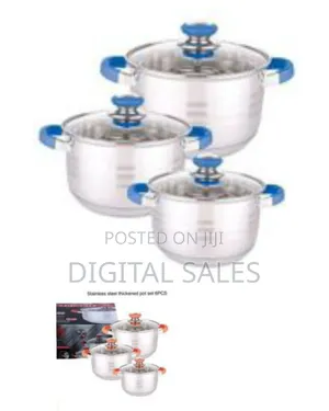6 Piece Set of Cookware
