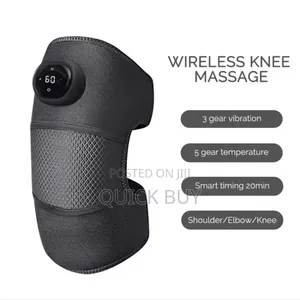 3-in-1 Knee Massager Pad With Heat and Vibration Functions