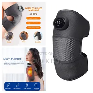 3-in-1 Knee Massager Pad With Heat and Vibration Functions