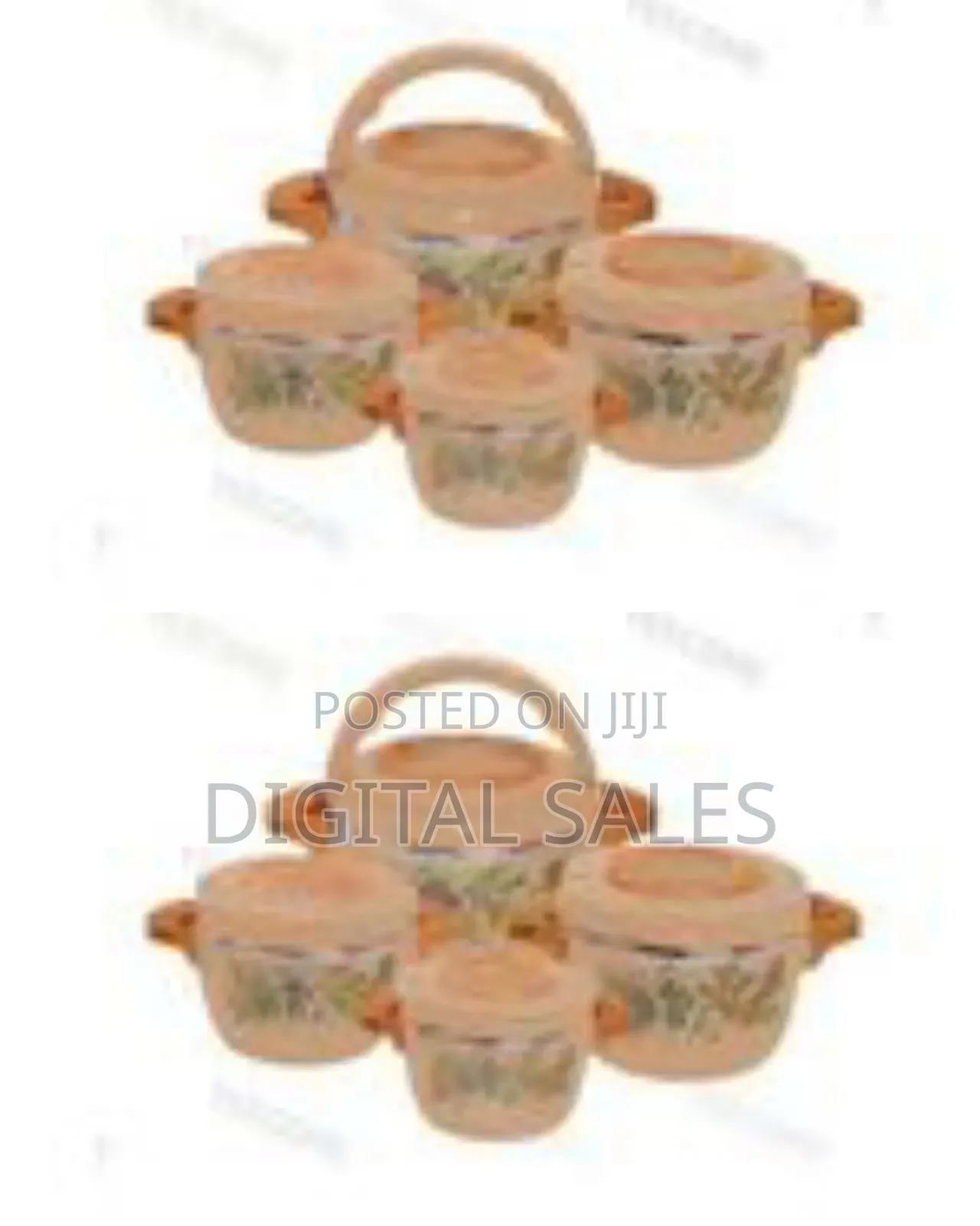 8 Piece Set of Insulated Casseroles Dishes