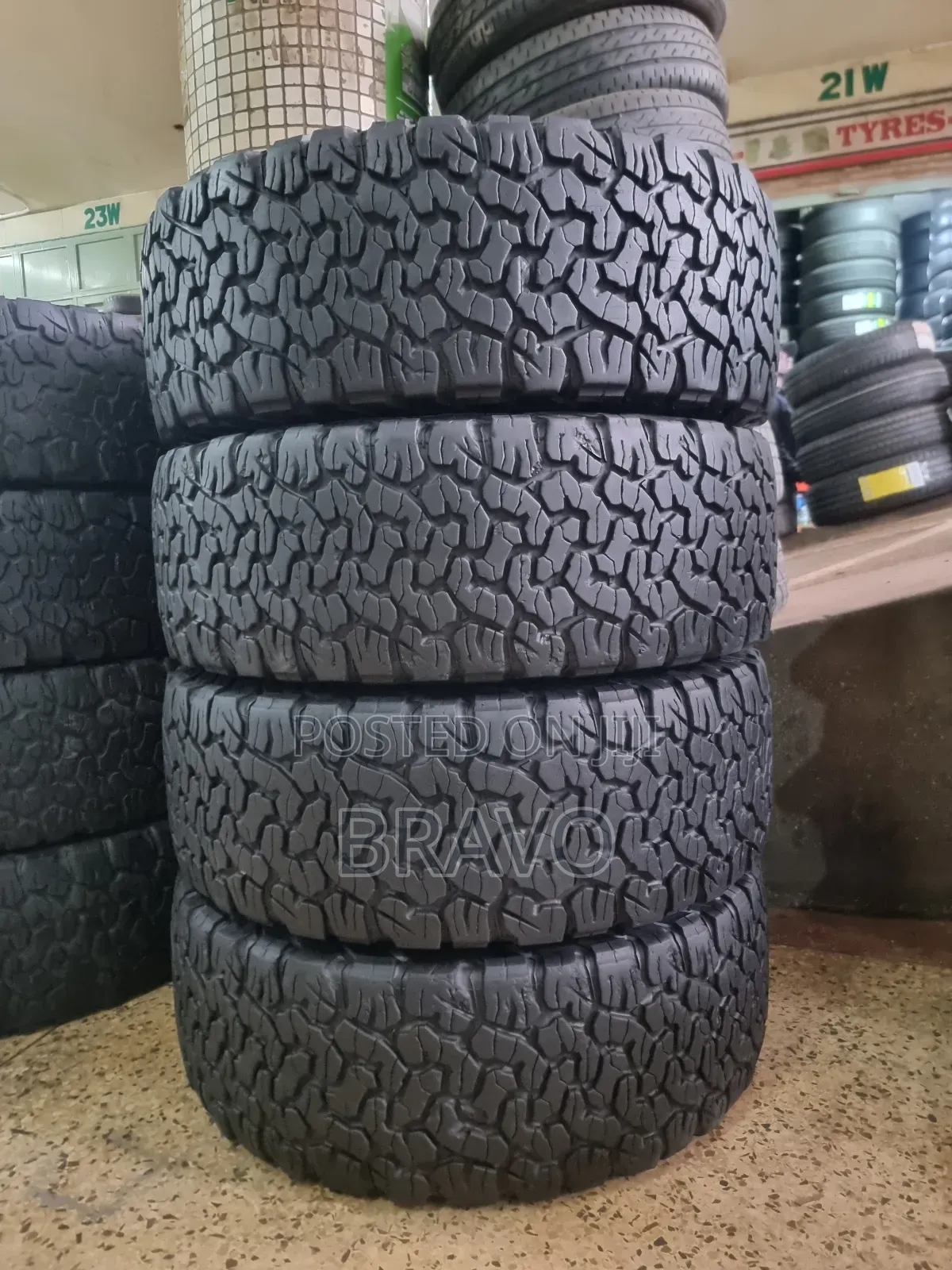 265/60r18 Bf Goodrich for Benz, Land Cruiser.