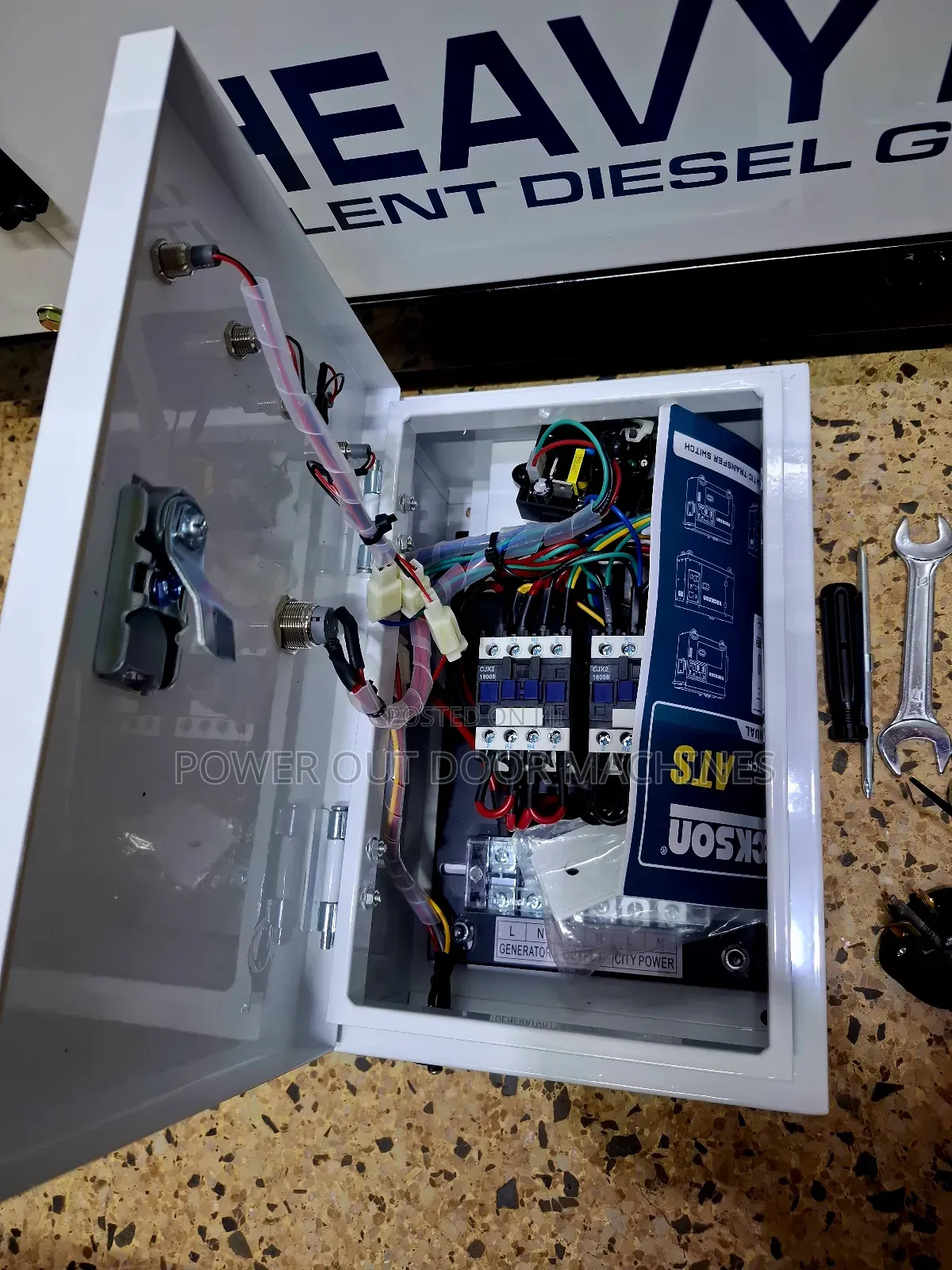 10kva Uk Vakson Diesel Silent Ats Generator