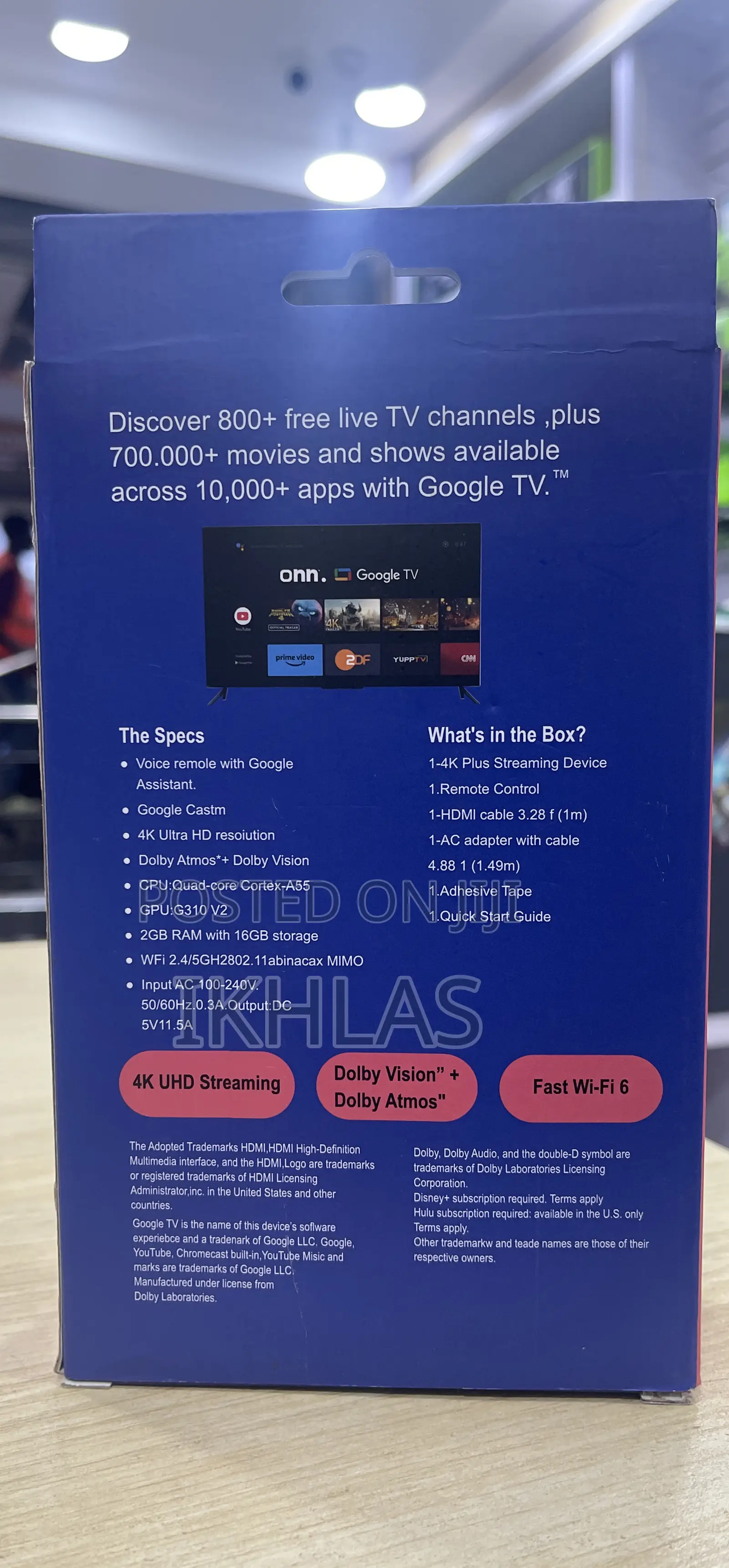 Onn Plus Streaming Device
