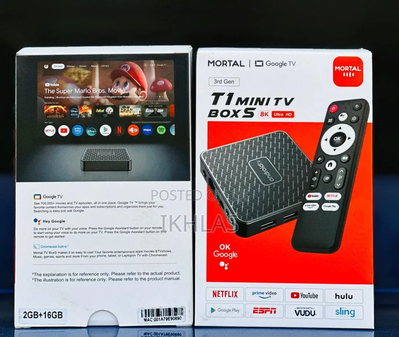 Mortal T1 Mini Tv Box S