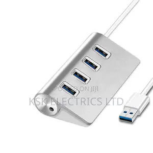 Aluminum Alloy Usb 3.0 4port Hub