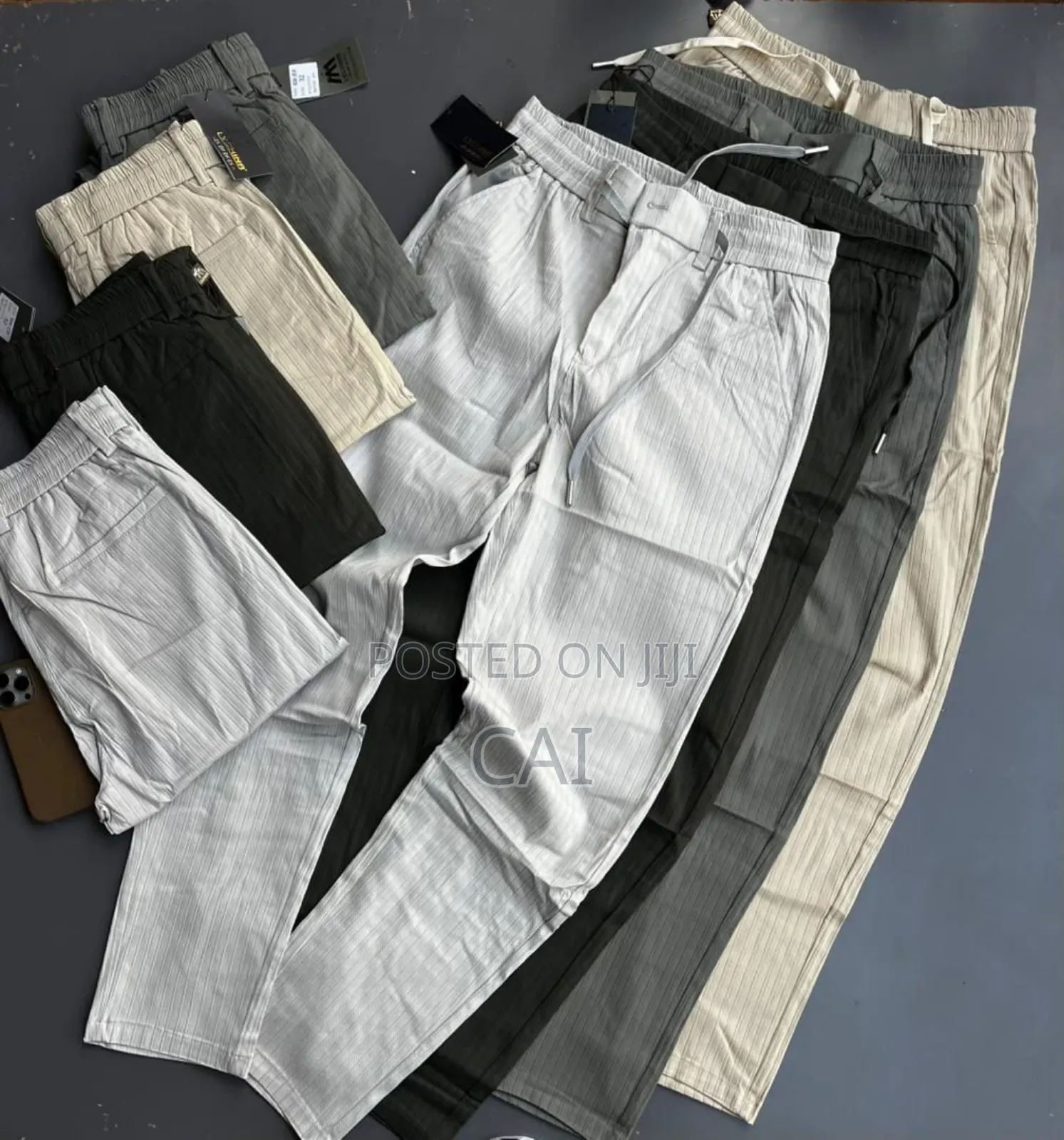 Men's Casual Elastic Pants