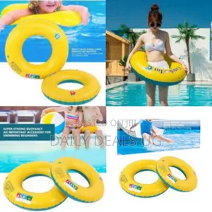 Classic Inflatable Swim Ring / Pool Tube For Fun Relaxation