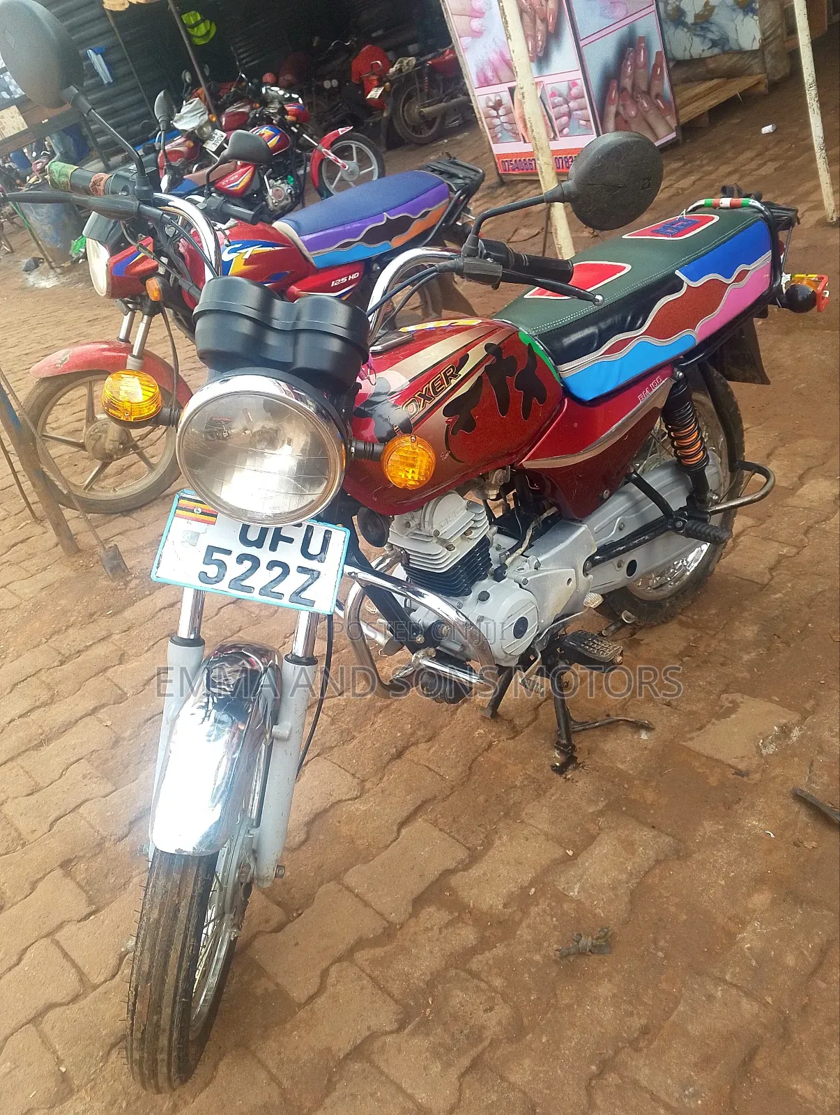 Bajaj Boxer 100 2023 Red
