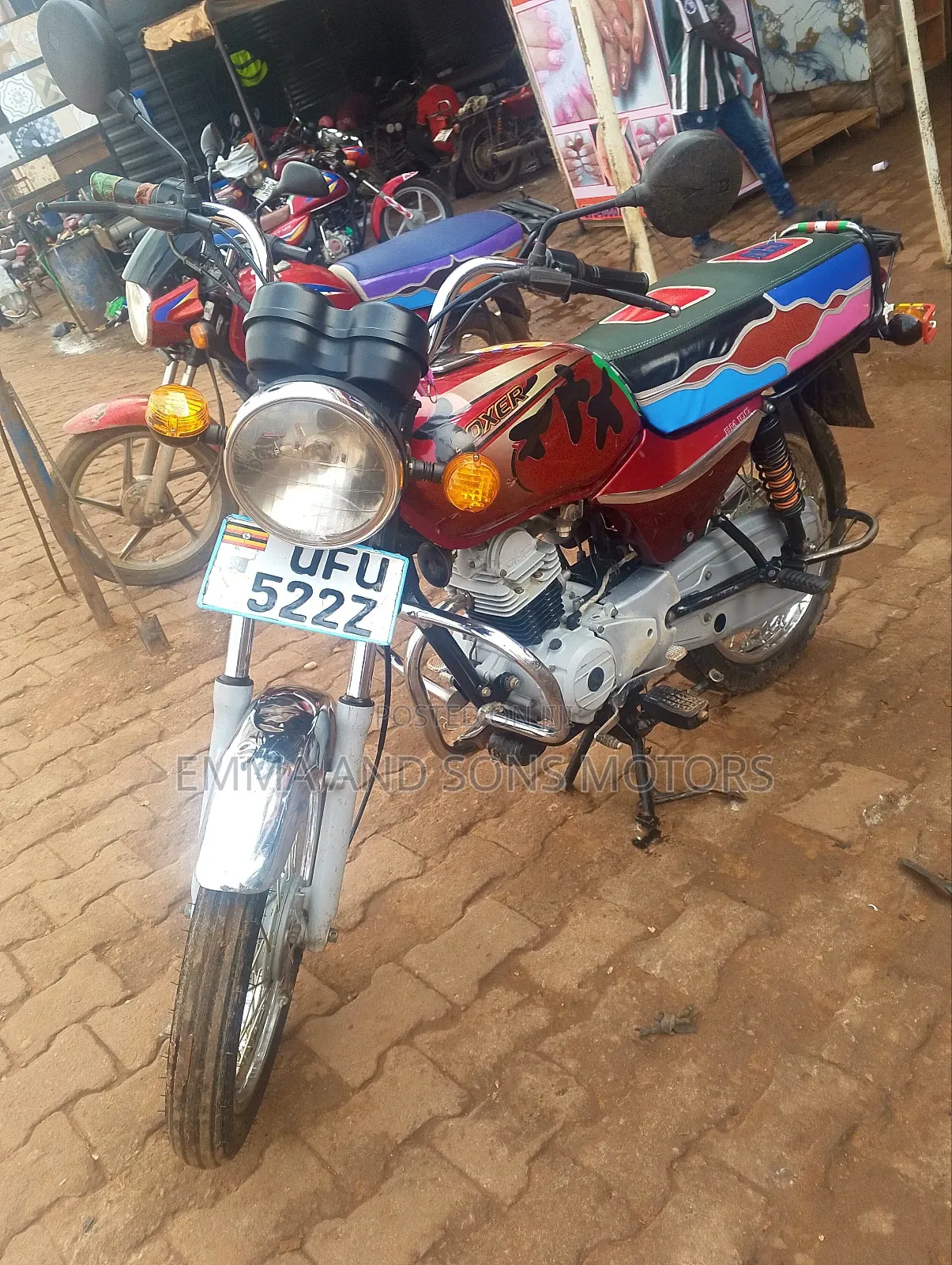 Bajaj Boxer 100 2023 Red