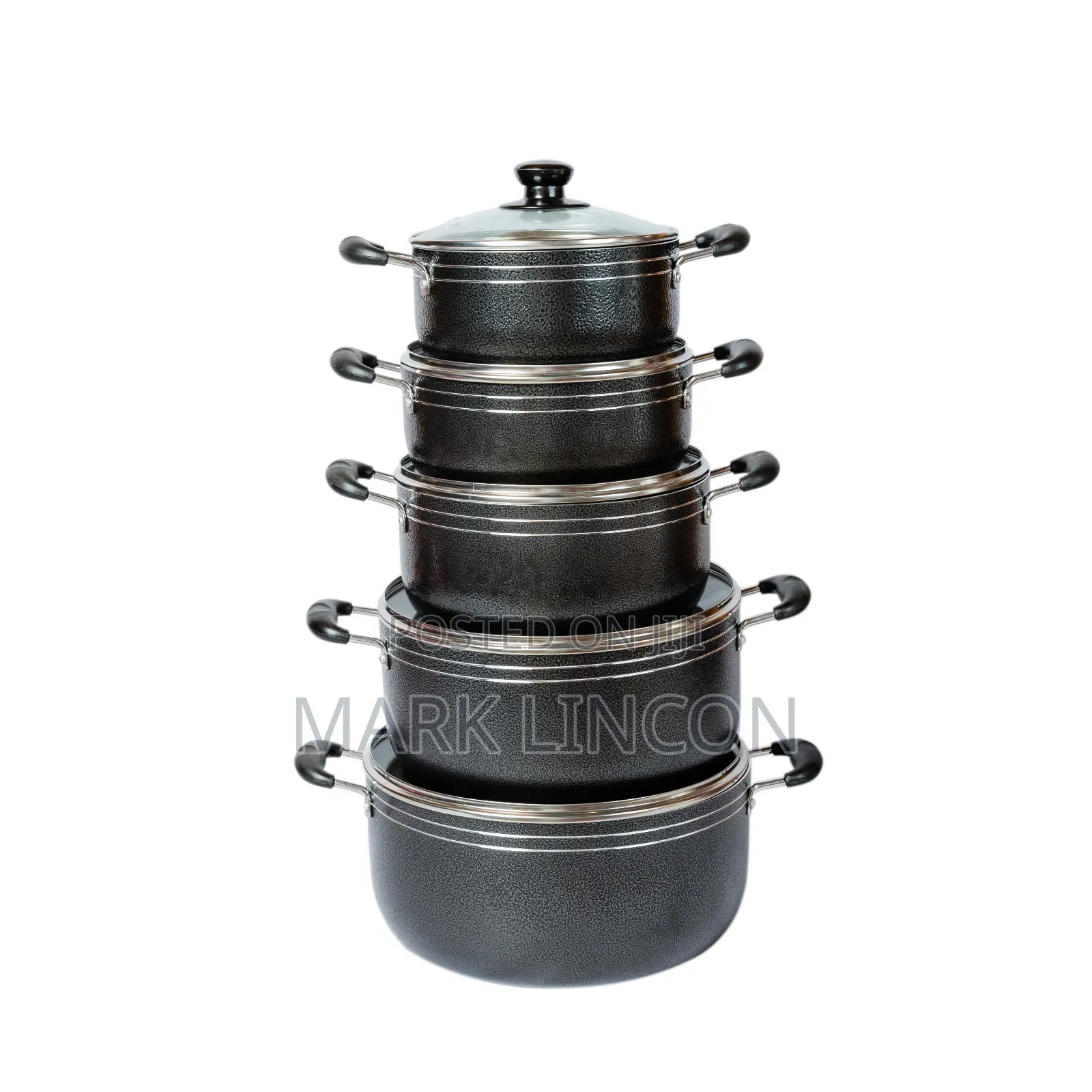 Tonardo 11- Piece Non-Stick Aluminium Cookware Set