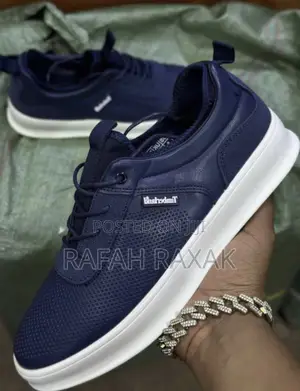 Original Men’S Navy Blue Timberland Smart Casual Sneakers
