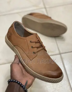 Men’S Brown Timberland Smart Casual Leather Low Shoes